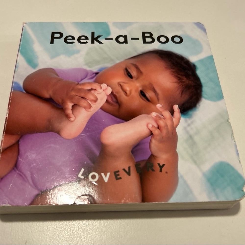 Lovevery Board Book Peek-A-Boo
